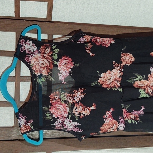 Torrid Underwire Short Mesh Overlay Swim Dress With Brief Sz 2 DD/F - Picture 2 of 7